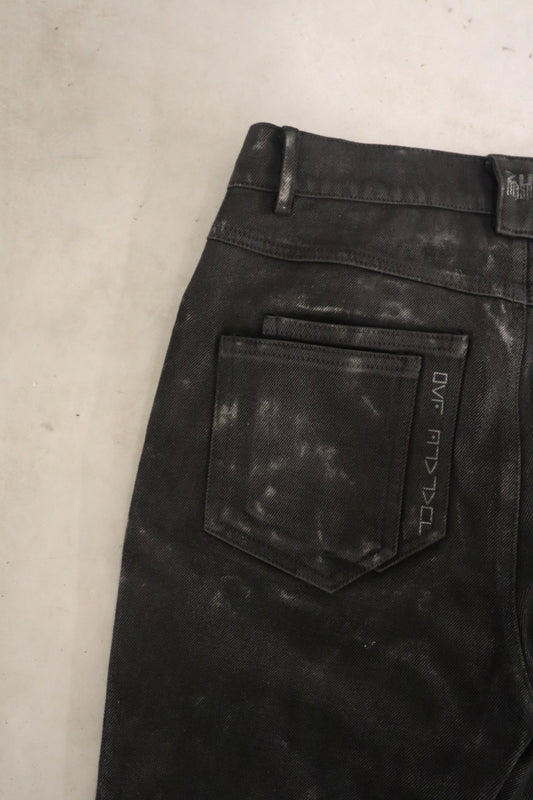IRON WAXED JEANS