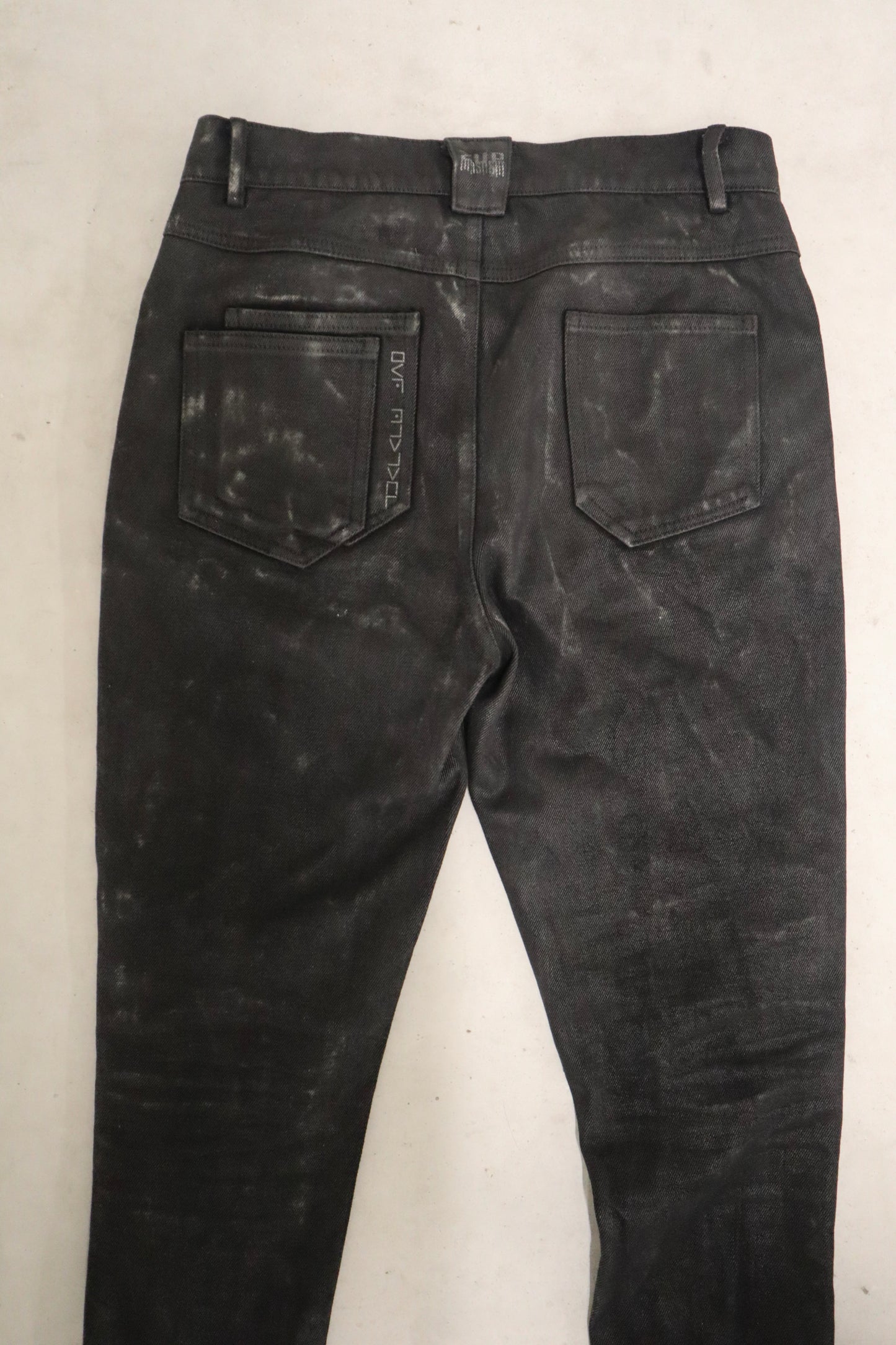 IRON WAXED JEANS