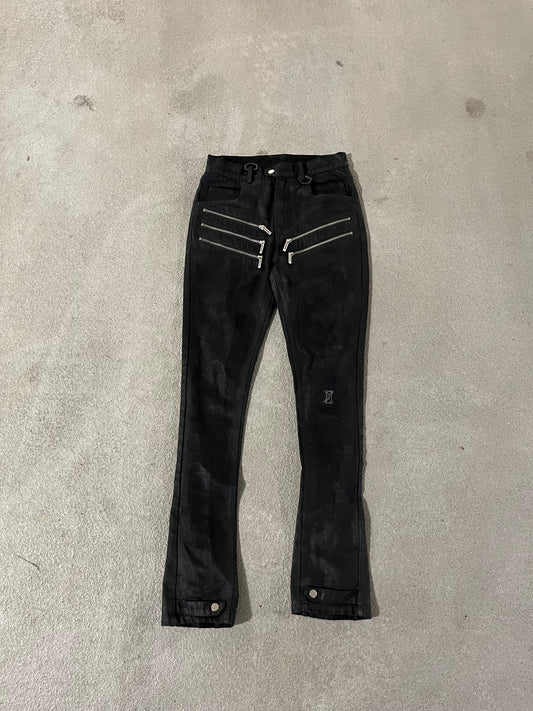 IRON WAXED JEANS