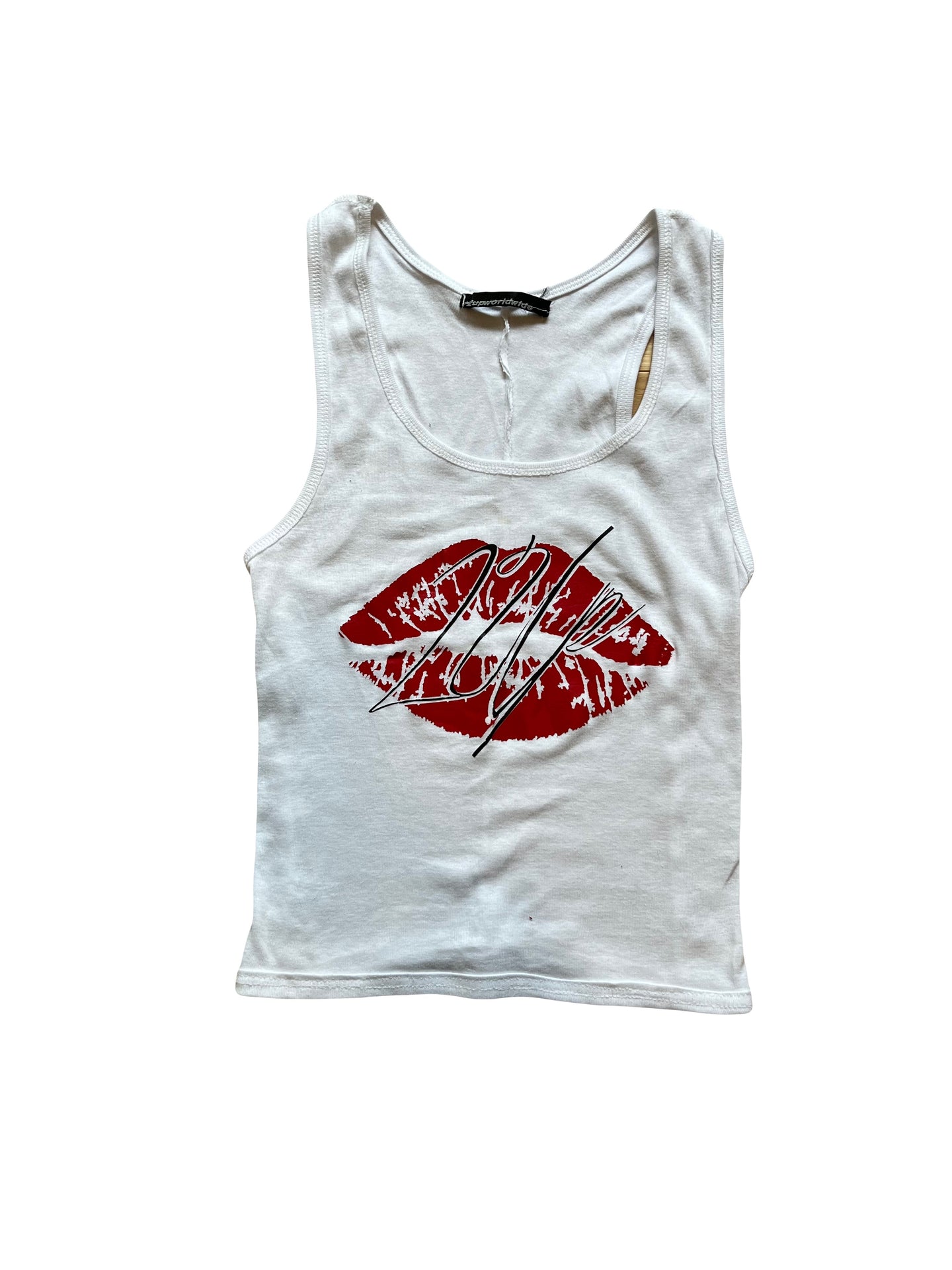 2UP WONT BLEED Woman's Cropped Tank Top